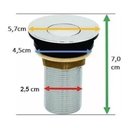 Ver imagem 3 de Kit Torneira Link + Engate Flexível + Válvula Click + Sifão