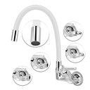 Ver imagem 2 de Torneira Gourmet Parede Com Saída Universal Para Purificador:Branco