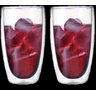 Kit 2 Copos de Vidro Duplo - 450ml - 2