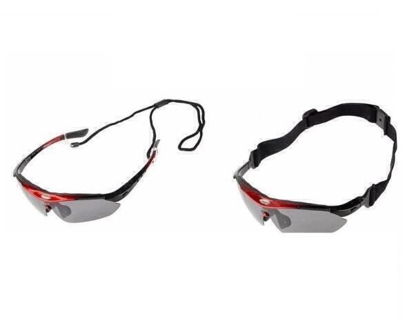 Óculos Ciclismo Rockbros 5 Lentes (1 É Polarizada) Unissex - 1