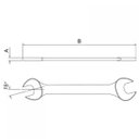 Ver imagem 2 de Chave Fixa 14x15mm Tramontina Pro