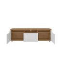 Ver imagem 2 de Rack para Tv Jersey 1.60m 1 Gaveta Cedro/branco - Casa D