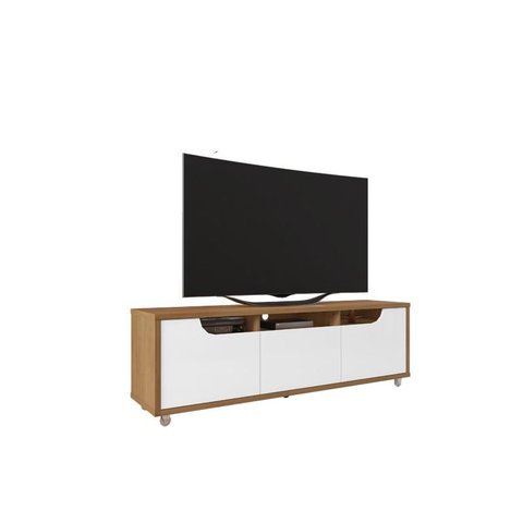 Rack para Tv Jersey 1.60m 1 Gaveta Cedro/branco - Casa D