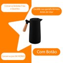 Ver imagem 4 de Garrafa Térmica Bon Gourmet Cabo Nórdico Preta 1 Litro