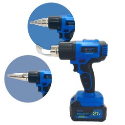 Soprador Térmico Portátil Exbom 320w com 2 Baterias 21v e Display - 8
