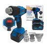 Soprador Térmico Portátil Exbom 320w com 2 Baterias 21v e Display - 2