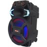 Caixa Som Amplificada Portátil Bluetooth 850W Rms Usb Led Mp3 Bateria Tws Amvox ACA 800 Gladiador AC - 3
