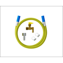 Ver imagem 3 de Kit Instalação Cooktop Gás Fogão Mangueira 1,20m Registro Blukit