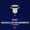 BLUKIT VALVULA ESCOAMENTO LAVATORIO EM ABS ABA 55MM - 7/8 X 35MM - 3