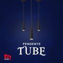 Ver imagem 2 de BLUMENAU PENDENTE AL TUBE 20CM CABO 1m 1xG9 PRETO LISO 884610 08