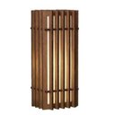 Ver imagem 1 de ILLUMINE ARANDELA SOPHIA IMBUIA COM DIFUSOR 12CMX28CM 1XE-27