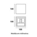 Ver imagem 3 de ARANDELA GERMANY LED 6W PRETO FAIXO REGULAVEL - 19320316