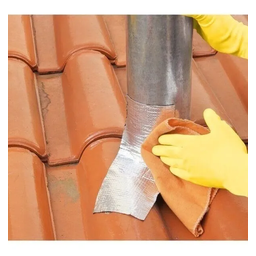 Fita Adesiva Impermeável Vonder 15cm x 10m Manta Aluminizada Para Telhados e Calhas - 7