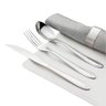 Jogo Garfo de Mesa Inox 24 Peças Hotel Pizzaria Restaurante - 3