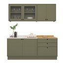 Ver imagem 5 de Cozinha Compacta 4 Peças 6 Portas 3 Gavetas 1 Tampo Sevilha