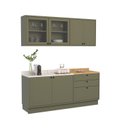 Ver imagem 4 de Cozinha Compacta 4 Peças 6 Portas 3 Gavetas 1 Tampo Sevilha