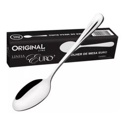 Jogo De Colheres de Mesa Inox 12 Pçs Euro - Talheres - 2