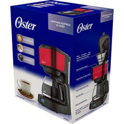 Cafeteira Oster Day Light Red Programável - 220V - 5