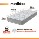 Ver imagem 4 de Cama Box Baú Solteiro Double Face 100% D33 Edén 88x188x58cm Herval - Suporta até 100kg