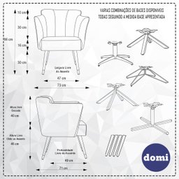 Poltrona Sabrina Para Sala de Estar Pés Palito Imbuia Algodão Ecru - casaepoltrona - 4 Poltrona Sabrina Para Sala de Estar Pés Palito Imbuia Algodão Ecru - casaepoltrona - 4