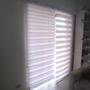 Ver imagem 3 de Cortina Persiana Double Vision Largura 1,30 X 1,30 Altura Sofisticada para Ambientes Internos