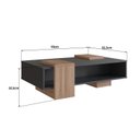 Ver imagem 3 de Mesa de Centro Geometrica com Nicho Decorativo