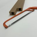 Ver imagem 5 de Brise MDF Talatto 01 Unid. 274x6,5x4cm Larg. - Amêndoa