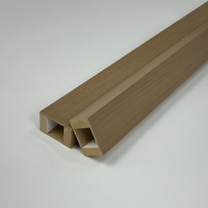 Brise Mdf Talatto 01 Unid. 274x6x4cm Larg. - Amêndoa