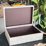 Dupla Caixas Decorativas Retangular Mdf Bege - 4