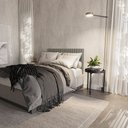 Ver imagem 2 de Cabeceira Ripado Modular 3 Caixas Ubatuba Cama Solteirão e Viúva Linea Brasil