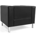 Ver imagem 6 de Poltrona de Sala Decorativa Kubo Corino Preto - Nexta Casa