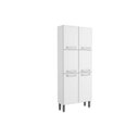 Ver imagem 1 de Paneleiro de Cozinha Modulado Evidence 7038 c/ 6 Portas Branco - Bertolini