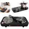 Super Fogão Cooktop Elétrico 2 Bocas 2.000 Watts 110v Portátil Praia,campo, Trailler, 5 Temperaturas - 4