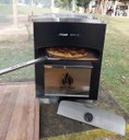 Ver imagem 7 de Forno de Pizza e Churrasqueira 2 em 1 - Bancada - Amarelo