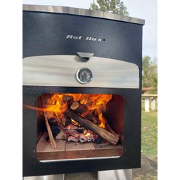 Forno de Pizza e Churrasqueira 2 em 1 - BANCADA - AMARELO - 6