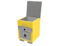 Ver imagem 3 de Forno de Pizza e Churrasqueira 2 em 1 - Bancada - Amarelo