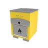 Forno de Pizza e Churrasqueira 2 em 1 - BANCADA - AMARELO - 1