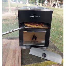 Forno de Pizza e Churrasqueira 2 em 1 - BANCADA - AMARELO - 7
