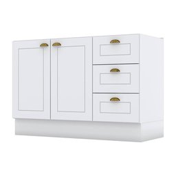 Balcão de Pia 120 Cm Americana Branco Hp – Henn - 1