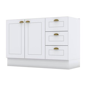 Balcão de Pia 120 Cm Americana Branco Hp – Henn