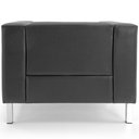 Ver imagem 4 de Poltrona Para Sala Decorativa Kubo Corano Cinza - Nexta Casa