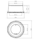 Ver imagem 3 de Embalagem Mini Bolo Redondo G32ct Transparente 100un 750g Galvanotek