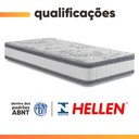 Ver imagem 6 de Cama Box Baú Colchão Molas Ensacadas D33 Double Face Hellen - Suporta até 120 kg