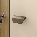 Ver imagem 2 de Kit Multiuso 2 Portas e Cômoda 3 Gavetas Austin I01 Carvalho Off White - Clique Chique Móveis