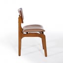 Ver imagem 5 de Kit 2 Cadeiras de Jantar Portugal em Madeira Imbuia com Tela Rattan Impermeável Caramelo L85