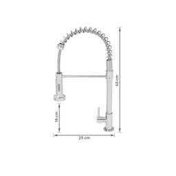 Torneira de Bancada Cozinha Água Fria Gourmet Cromada - 2