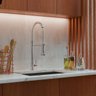Torneira de Bancada Cozinha Água Fria Gourmet Cromoda - 5