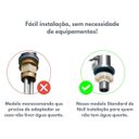 Ver imagem 3 de Torneira de Bancada Cozinha Água Fria Gourmet Cromoda