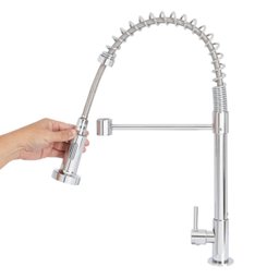 Torneira de Bancada Cozinha Água Fria Gourmet Cromoda - 6