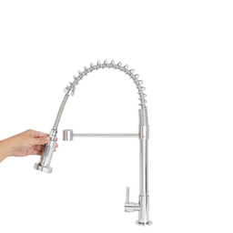 Torneira de Bancada Cozinha Água Fria Gourmet Cromada - 5